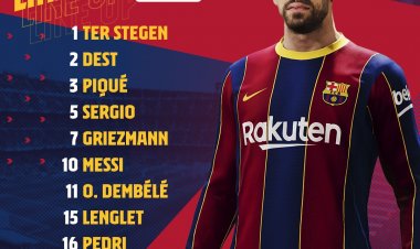 LDC-UEFA (1/8) : Le 11 du Fc Barcelone.