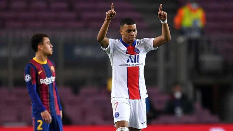 LDC UEFA (1/8) : Kylian Mbappé crucifie le FC Barcelone de Lionel Messi.