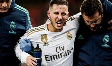 Real Madrid : Eden Hasard forfait pour le match contre l’Atalanta Bergame
