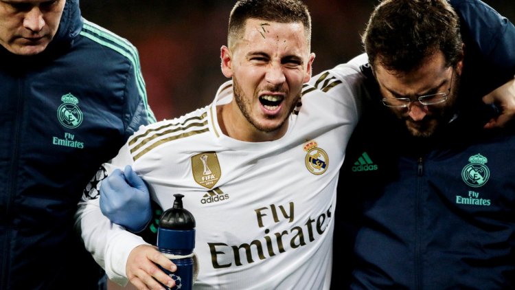 Real Madrid : Eden Hasard forfait pour le match contre l’Atalanta Bergame