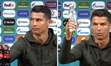 Ronaldo fait baisser les actions du sponsor Coca-Cola !