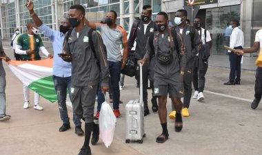ELIM. Mondial Qatar 2022: Les Éléphants sont arrivés À Maputo (photos)
