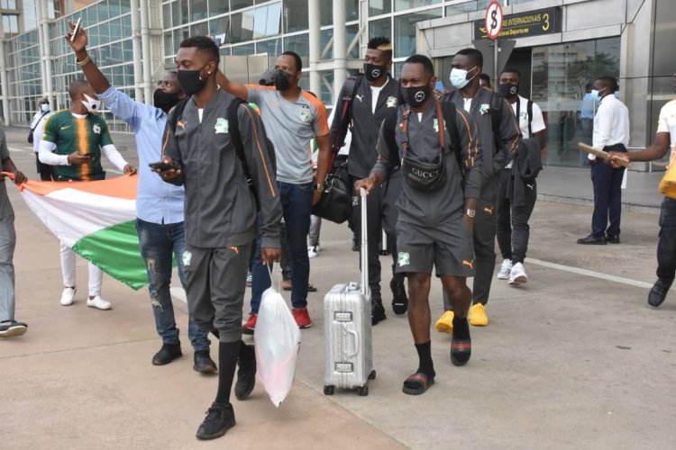 ELIM. Mondial Qatar 2022: Les Éléphants sont arrivés À Maputo (photos)