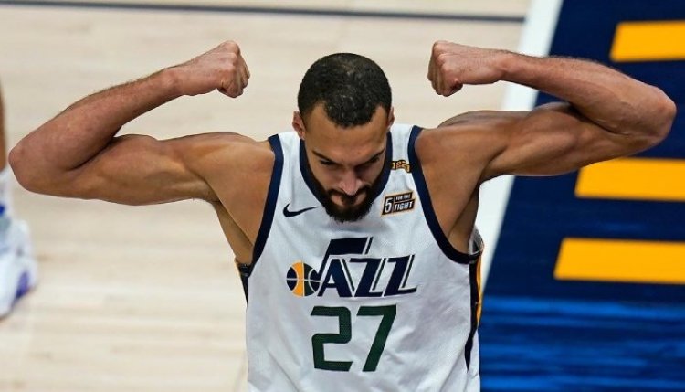 NBA : Rudy Gobert trône en patron face aux Nuggets