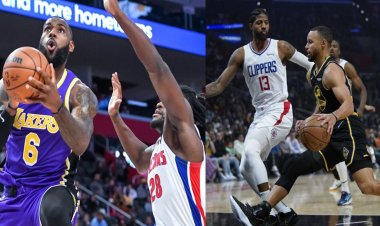 NBA : Stephen Curry porte les Warriors face aux Clippers, les Lakers l'emportent sur les pistons