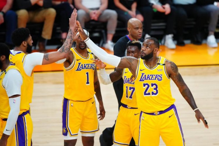 NBA : Les los Angeles Lakers dominent les Boston Celtics malgré un grand Tatum