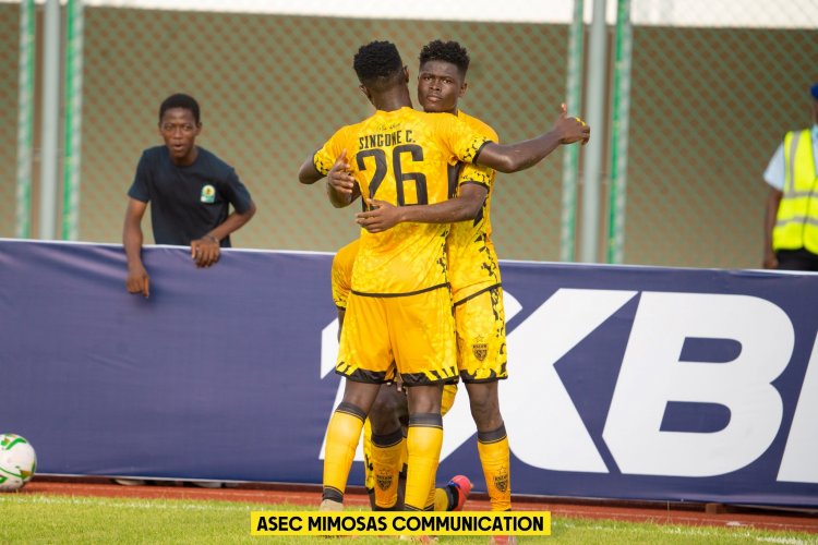 CdC : L’ASEC Mimosas corrige Simba SC et passe en tête , le TP Mazembe se qualifie, le recordman éliminé…