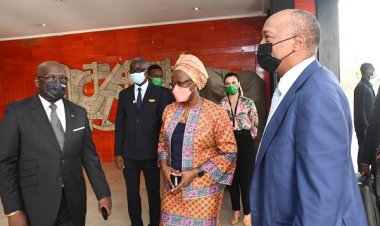 Préparatifs CAN 2023: Le Président CAF  Débarque à Abidjan