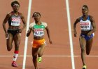 Mondial d’athlétisme : Murielle Ahouré éliminée en 11,2, Ta Lou Marie-Josée termine 7e.