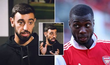 Quand Bruno Fernandes tacle Nicolas Pepe !