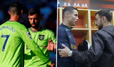 Ce que Cristiano Ronaldo et Bruno Fernandes se sont dit dans les vestiaires de la sélection portugaise!